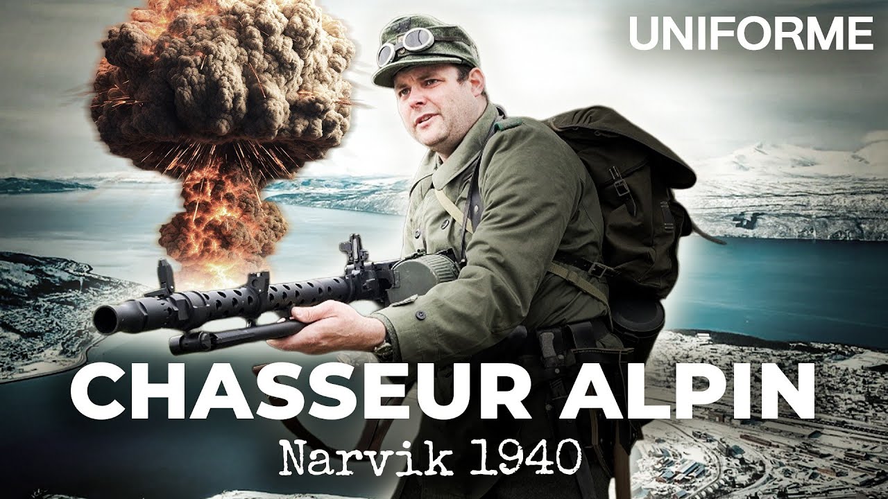 Le tenue des Gebirgsjäger à Narvik !