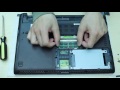 Asus u46e u46e-bal6 laptop disassembly remove motherboard/hard drive/heatsink etc..