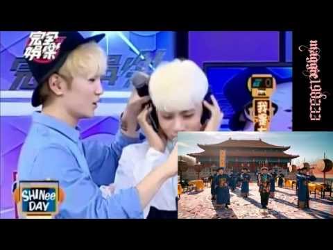 130909 SHINee sing to unknown Chinese songs 完全娛樂