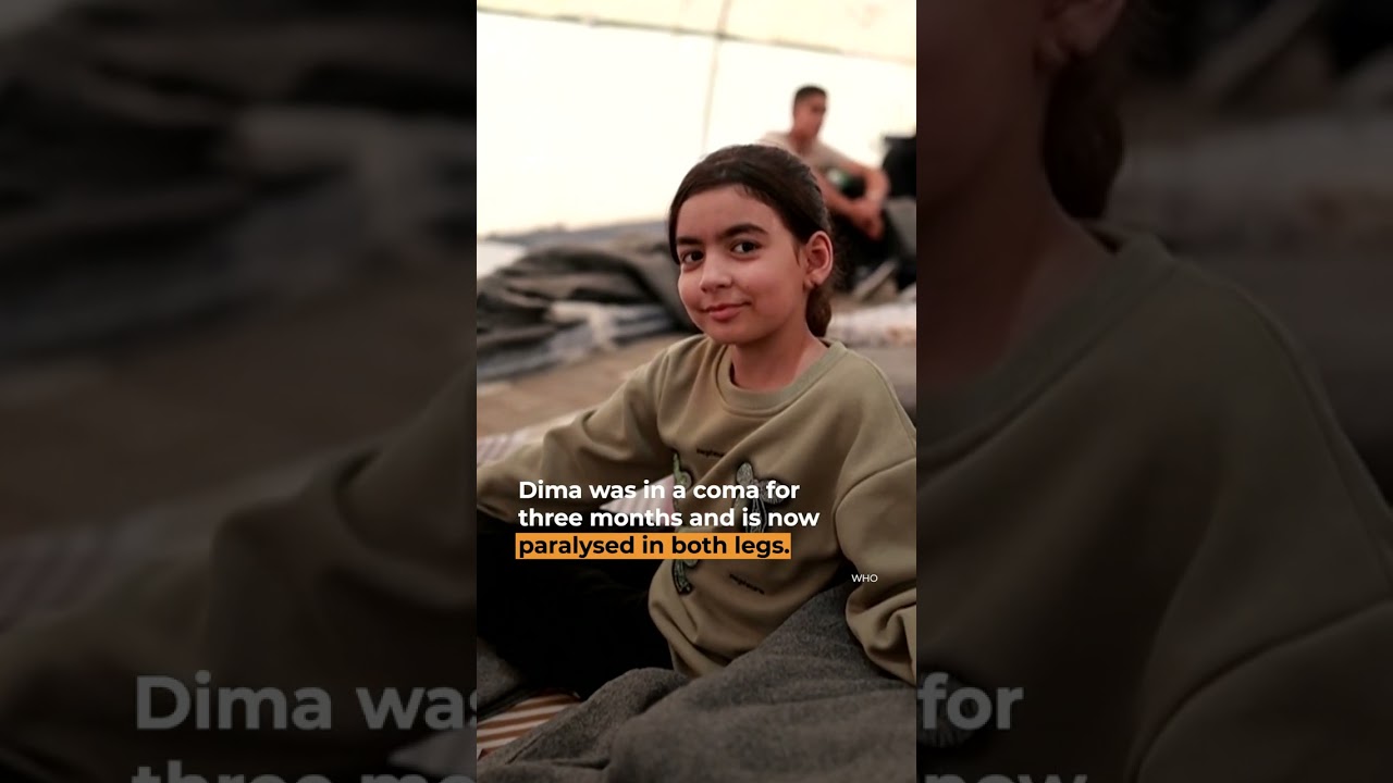 Sick children from Gaza arrive in Italy for medical treatment | AJ shorts