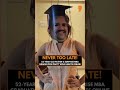 52-Year-Old Father Surprised with Viral MBA Graduation Party | News9 | #ytshorts  - 00:30 min - News - Video