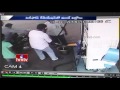 CCTV Footage :  Fire Accident in Guntur Petrol Bunk Due to Mobile Radiation