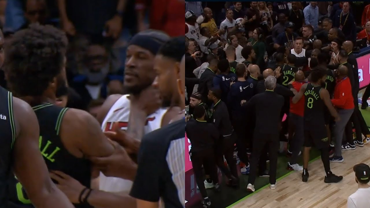 High Drama as Heat and Pelicans Clash on the Court: Butler and Marshall Ejected After Scuffle