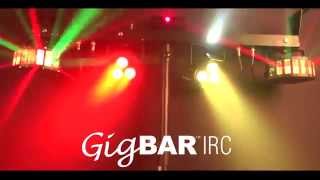 CHAUVET DJ GigBAR IRC 4-in-1 Lights w/Stand & Remote in action - learn more