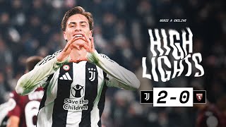 HIGHLIGHTS SERIE A | Juventus 2-0 Torino | Yildiz's celebratory tribute to Del Piero on his birthday