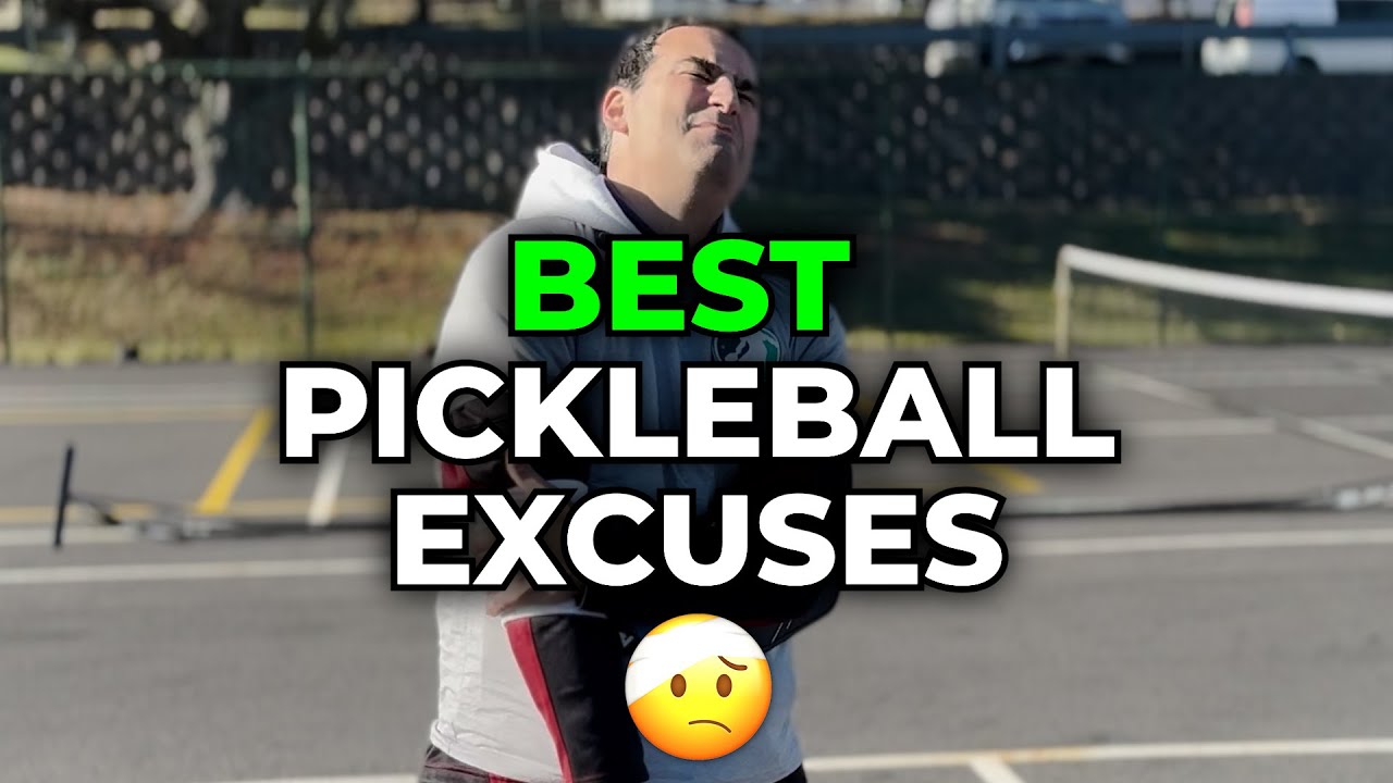 The BEST Excuses and HOW to Cheat in Pickleball