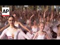 353 ballerinas break a world record in New York