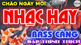 NHẠC TEST LOA 8D CỰC CHUẨN CHÀO NGÀY MỚI, Nhạc Hay Disco Remix Không Lời BASS CĂNG ĐẬP THÌNH THỊCH