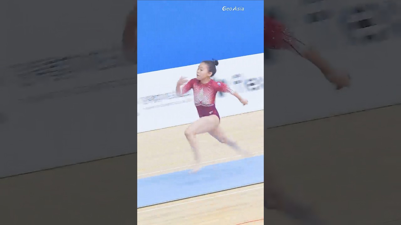 "기계체조 국가대표 선발전 도마" 황서현(인천체육고) #artisticgymnastics #황서현 #여자기계체조 #국가대표선발 #gymnastics #shorts
