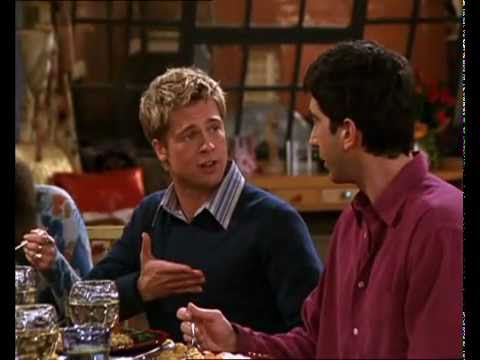 FRIENDS Thanksgiving with Brad Pitt - YouTube