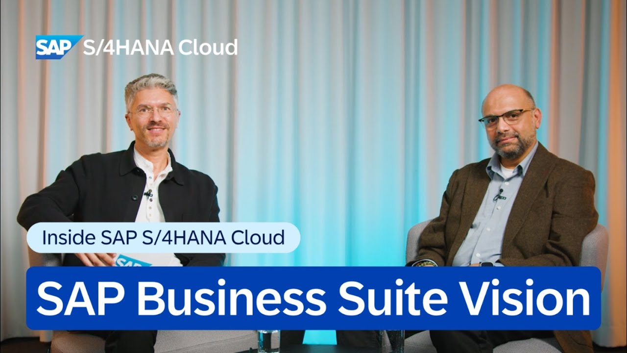SAP Business Suite Vision with Manoj Swaminathan | Inside SAP S/4HANA Cloud
