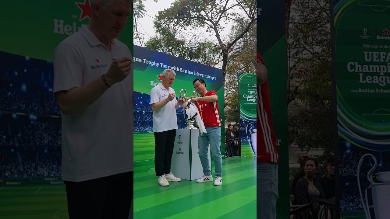 Bastian Schweinsteiger khiến fan Việt bất ngờ với khả năng nói tiếng Việt của mình #blvbiencuong