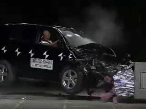 Video Crash Test Toyota RAG4 5 Portas 2006 - 2008