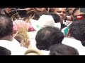 KCR Polam Bata Live: kcr visits crop loss farmers due to water shortage in nalgonda | 99TV  - 00:00 min - News - Video