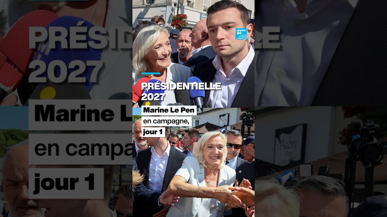 Présidentielle 2027 : Marine Le Pen en campagne, jour 1 • FRANCE 24