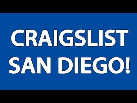 Craigslist San Diego - YouTube