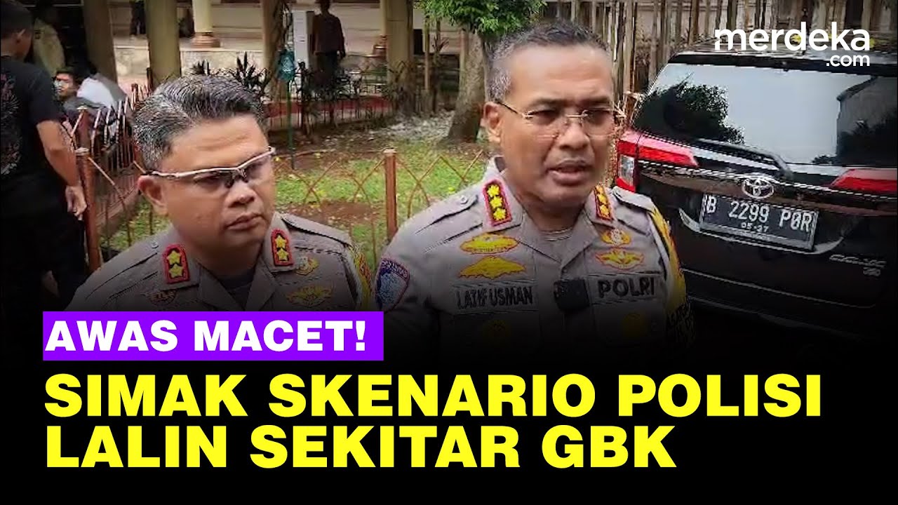 Awas Macet! Simak Rekayasa Lalu Lintas Sekitar Stadion GBK Jelang Indonesia Vs Jepang