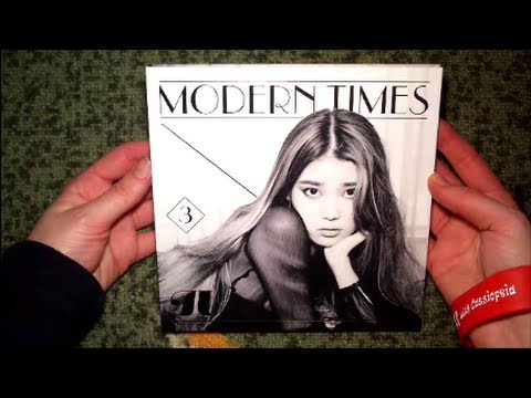 Unboxing IU 아이유 3rd Korean Studio Album Modern Times (Normal Edition)