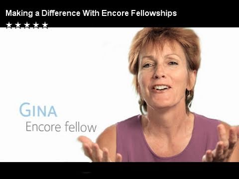 How to make it easy for the millions of baby boomers about to retire to put their time, talent and energy to work on making the world a better place? See how companies like Intel, HP and others are supporting Encore Fellows programs across the US.