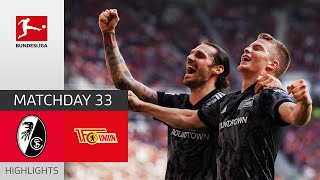 SC Freiburg — Union Berlin 1-4 | Highlights | Matchday 33 – Bundesliga 2021/22