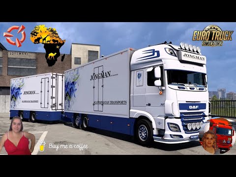 DAF XF116 Flower Shuttle + Trailer v3.2