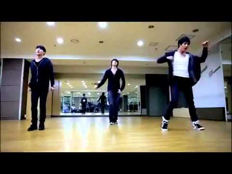 MISSION - JYJ (Junsu -- Yoo Chun -- Jae Joong ) (Dance rehearsal)