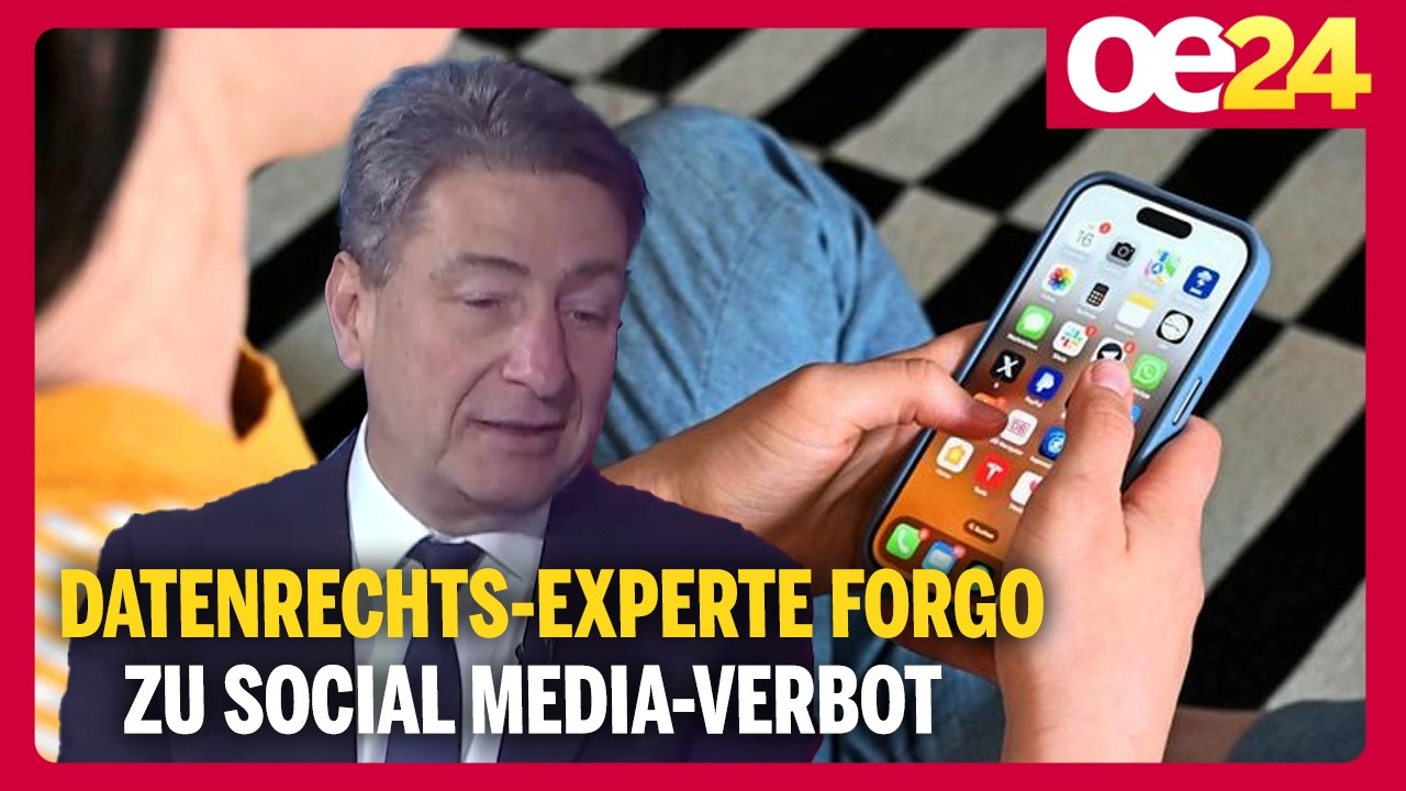 Datenrechts-Experte Forgo zu Social Media-Verbot