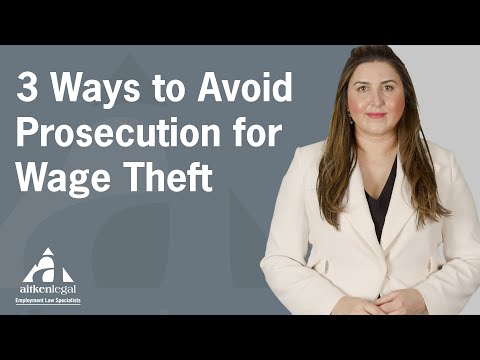 3 ways to avoid prosecution for wage theft in Queensland