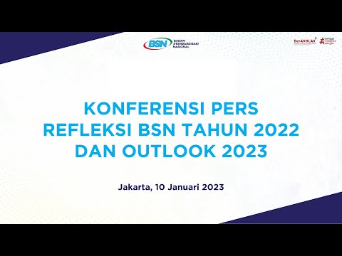 https://youtu.be/saoilAVEYHkKonferensi Pers Capaian Kinerja BSN 2022 dan Outlook BSN 2023