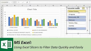MS Excel: Using Excel Slicers to Filter Data Quickly and Easily