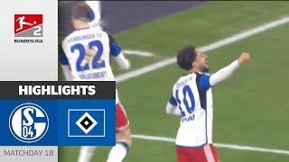 HSV With A Top Start | FC Schalke 04 — Hamburger SV 0-2 | Highlights | MD 18 — Bundesliga 2 2023/24