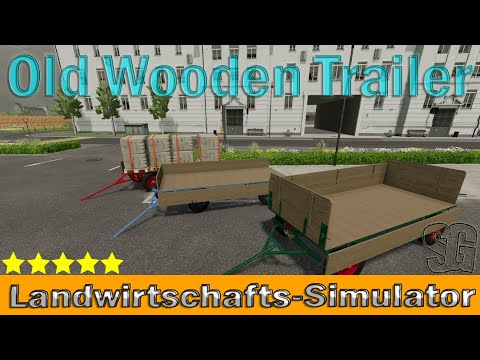 Old Wooden Trailer v1.0.0.0