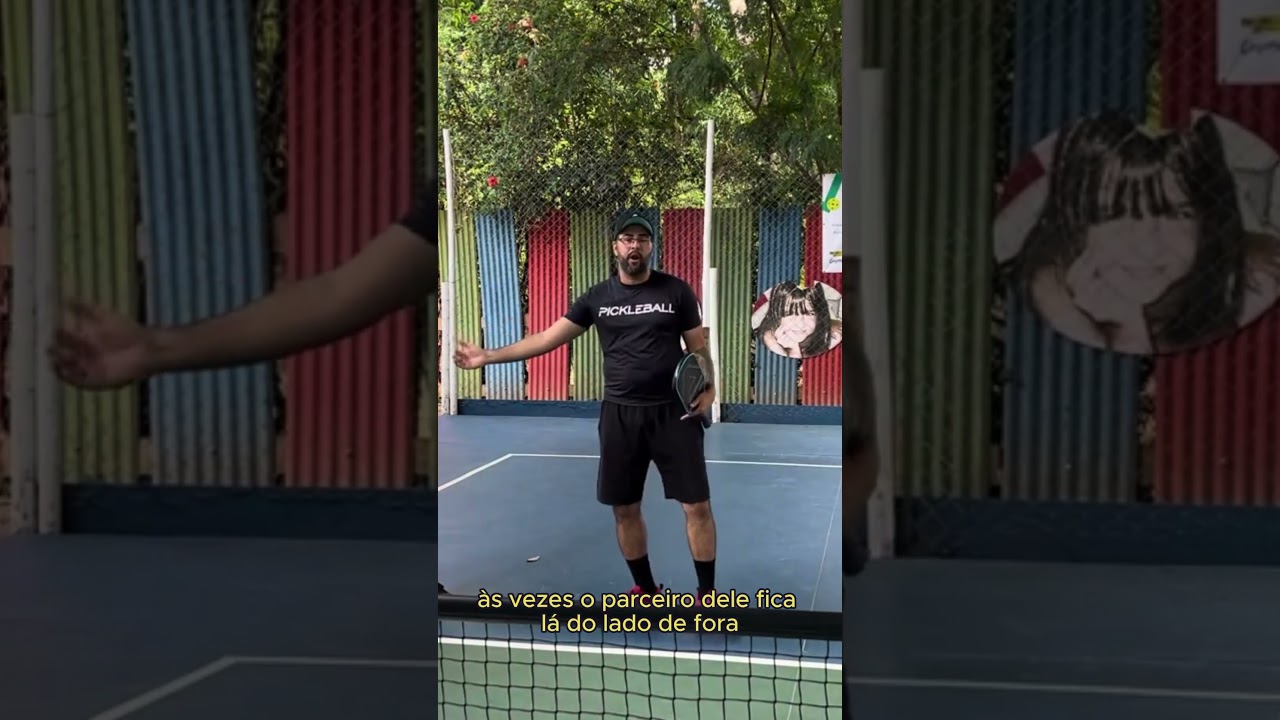 Pickleball STACKING Sabe oque é? PT 01 #pickleball #tennis #sports #sport #shorts #short