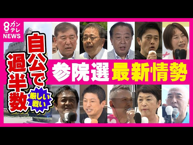 【参院選】自公で過半数厳しいか　参政党が躍進可能性　共同・太田氏「自民は参政党にものすごい危機感」〈カンテレNEWS〉