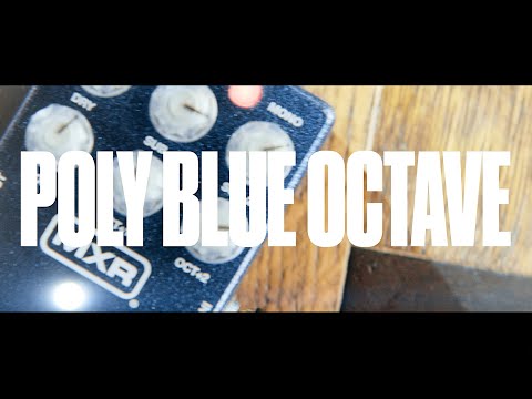MXR M306 Poly Blue Octave Guitar Effects Pedal