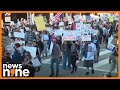 Thousands Rally in Los Angeles Against Trump and Elon Musks Policies | News9