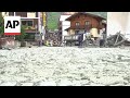 Deadly weekend storms cause extensive flooding and landslides in Switzerland and Italy