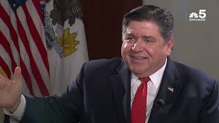 Gov. Pritzker talks Trump orders, mass deportation, relationship with Chicago mayor (FULL INTERVIEW)