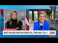 Sen. Warren weighs in on Trumps desire to tank border bill(CNN) - 07:44 min - News - Video
