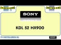 SONY KDL52HX900 TV Installeren - SONY TV Installeren - Ci+ Installeren