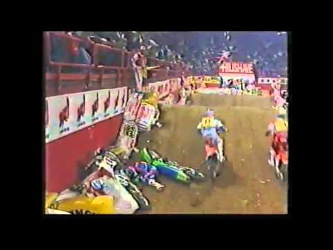 Jeff Matiasevich and Damon Bradshaw Paris-Bercy Crash