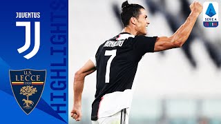 26/06/2020 - Campionato di Serie A - Juventus-Lecce 4-0, gli highlights