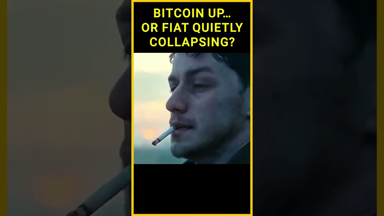 Bitcoin Up... Or Fiat Quietly Collapsing