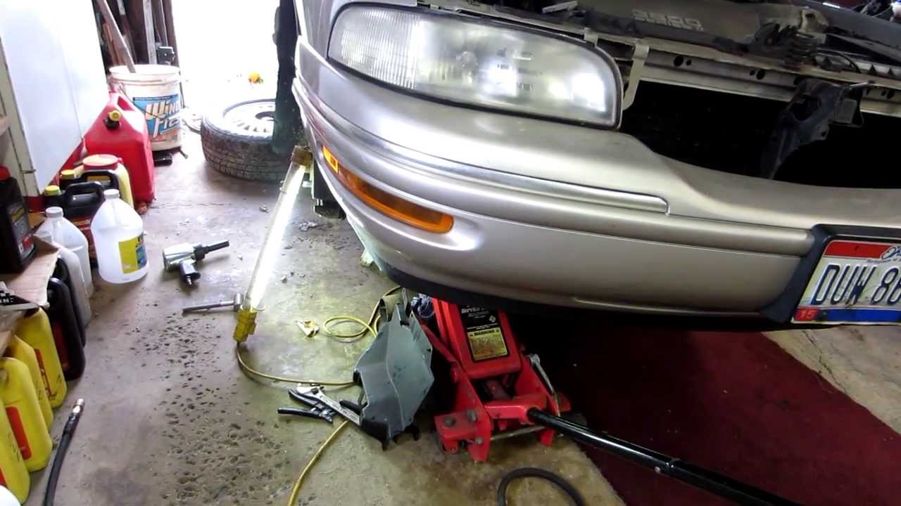 97 Buick Lesabre Oil Pressure Sensor - YouTube 1992 buick park avenue engine diagram 