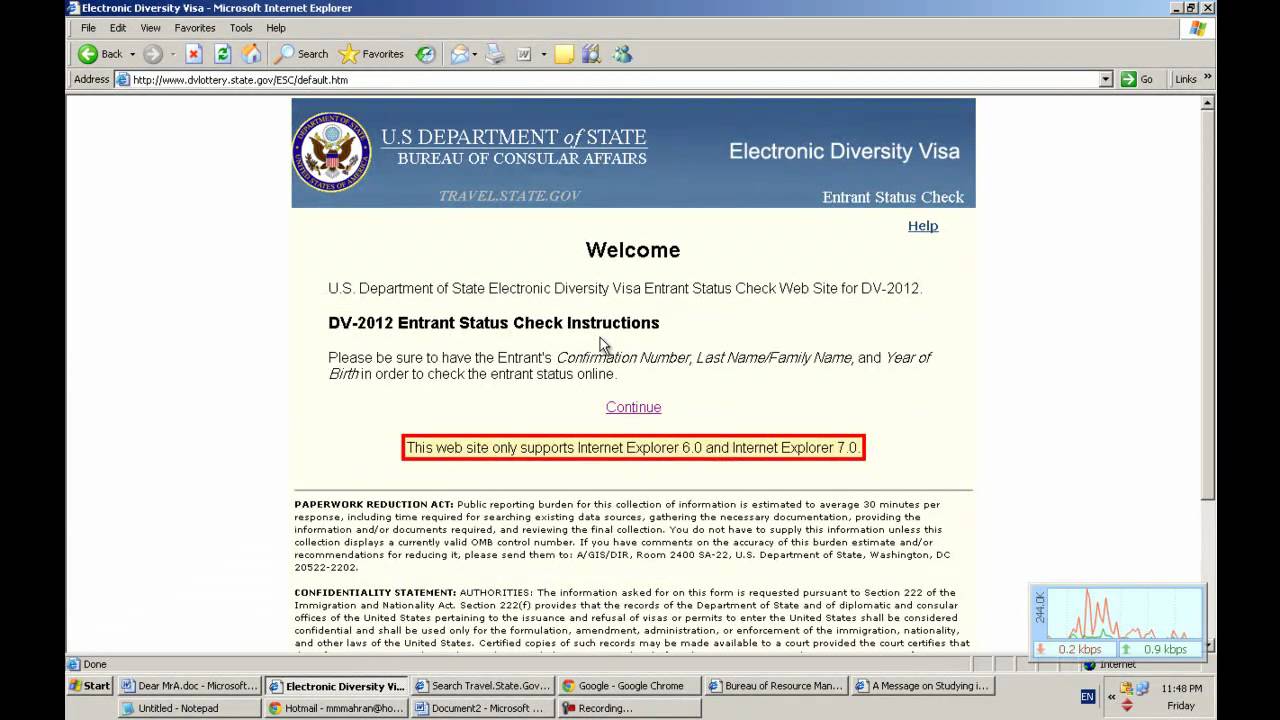 Electronic Diversity Visa Lottery DV is It True And Fair How Knows 