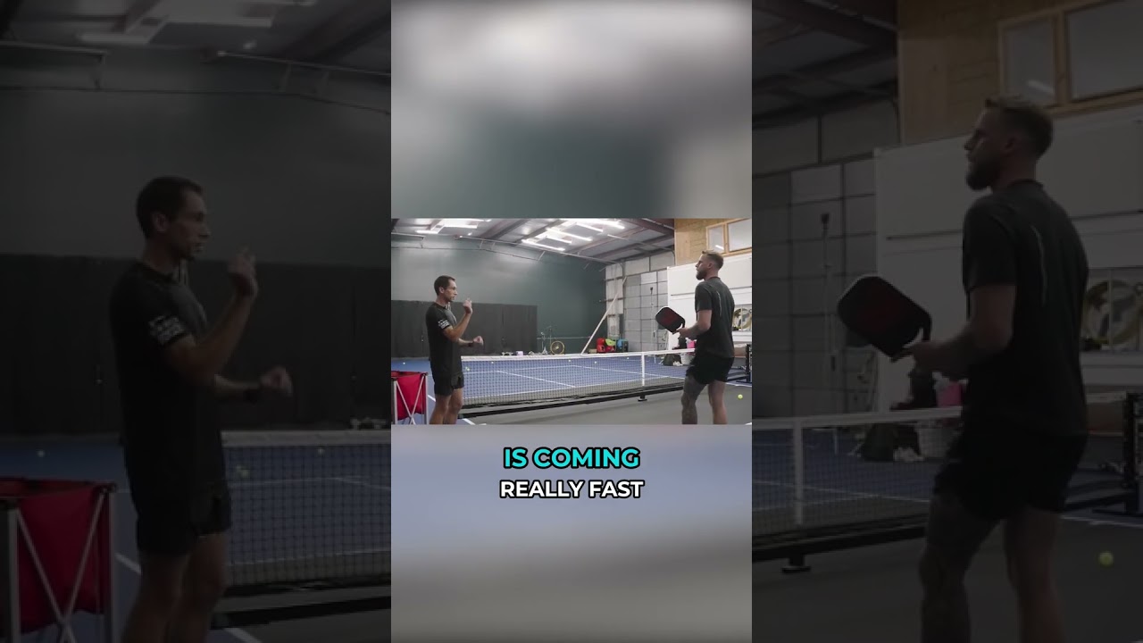 How to improve your backhand roll with this quick reload drill 💪⁠⁠ #pickleball #explore #shorts