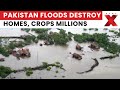 Pakistan Flood Crisis: Millions Affected as Crops and Homes Destroyed by Heavy Monsoon Rains
