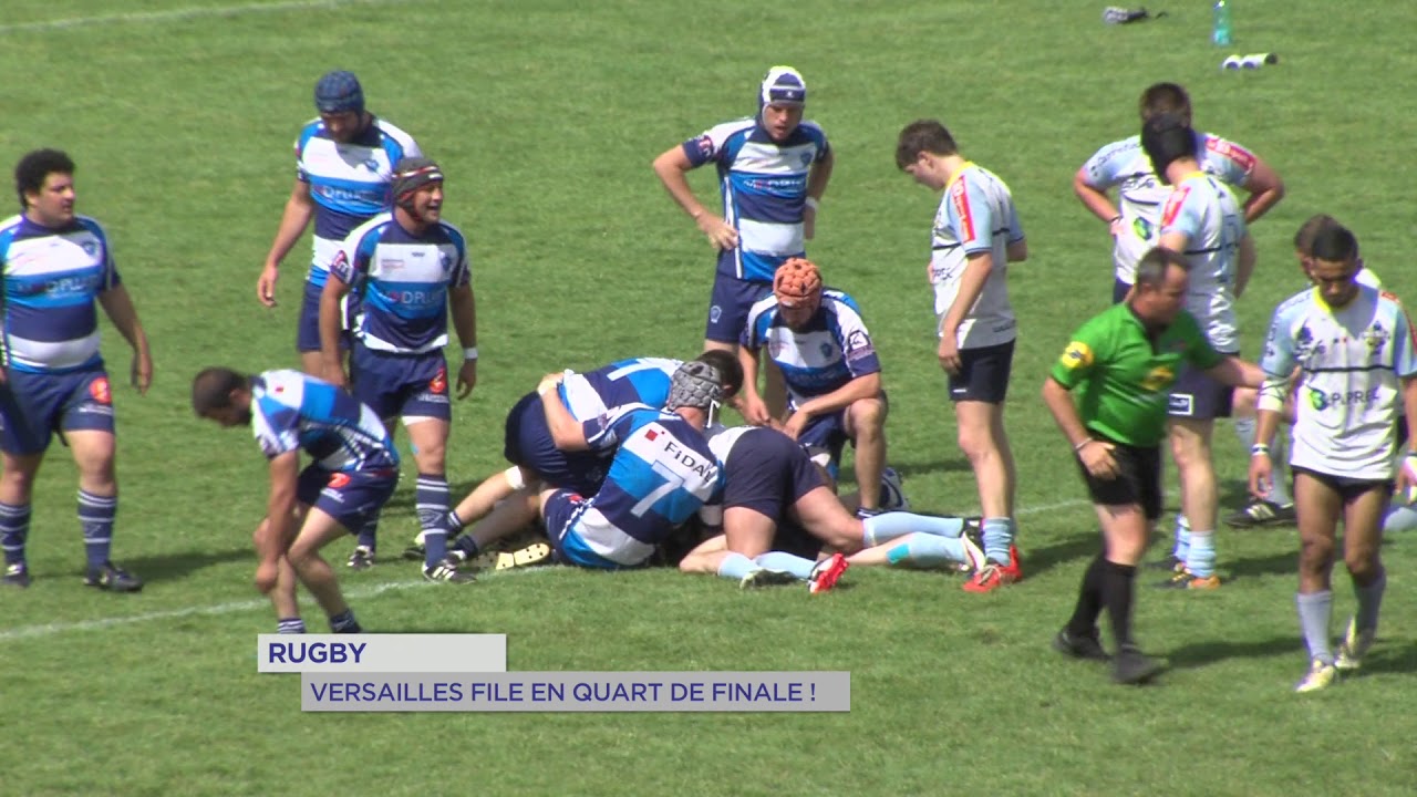 Rugby : Versailles en 1/4 de finale du championnat de France Honneur