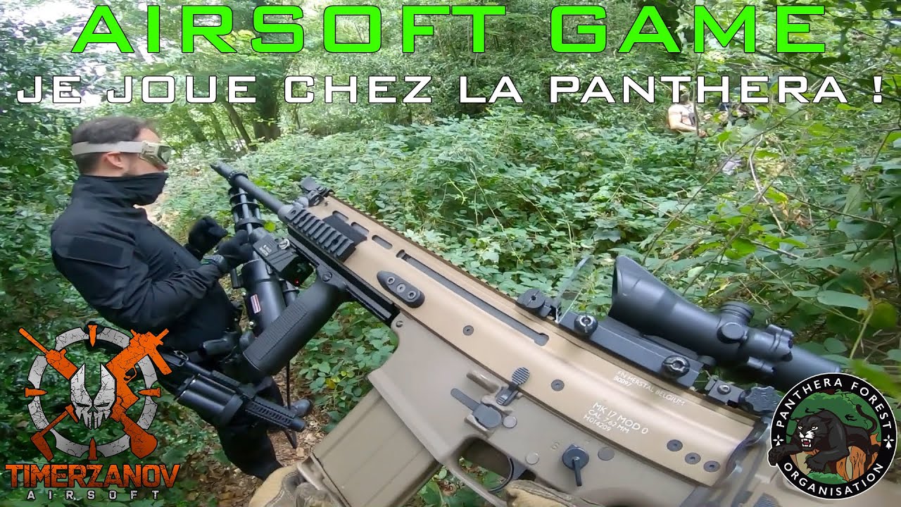 Airsoft Game #21 JE JOUE CHEZ LA PANTHERA FOREST ! MK18 & Scar-H Next Gen (Panthera Forest) [FR]