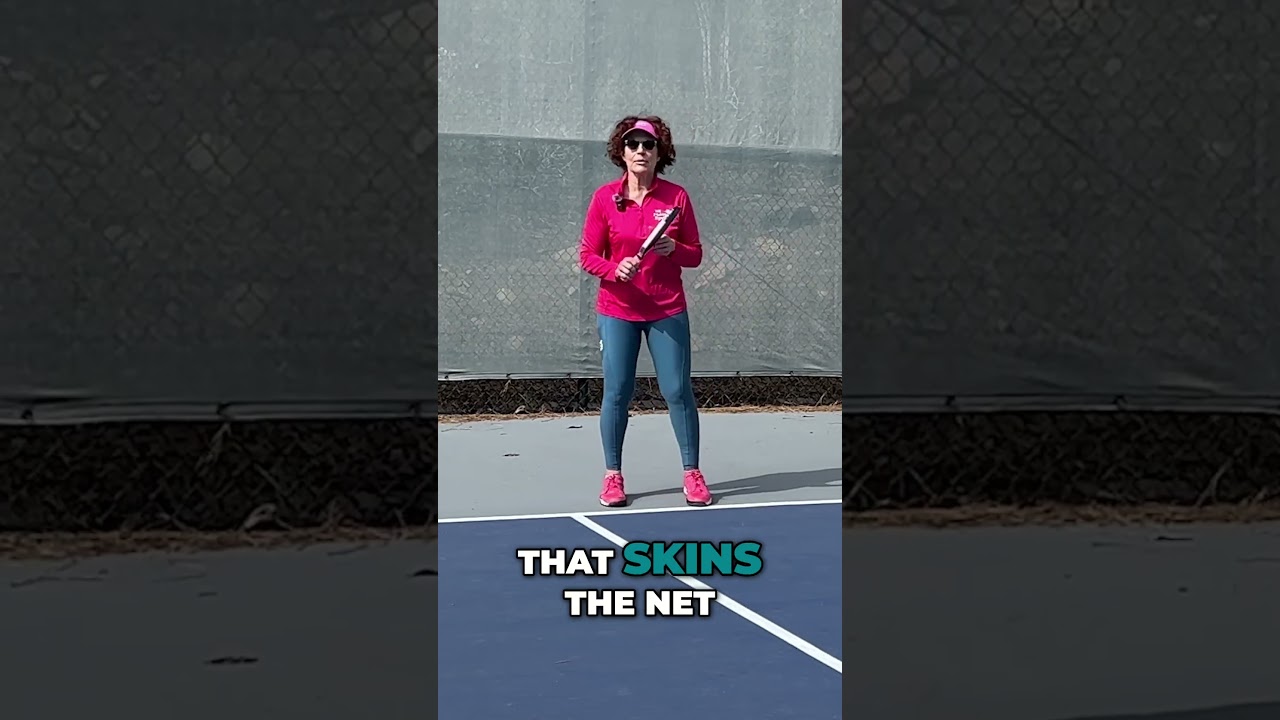 Stop Skimming the Net. 😆Quick Tip to Add More Lift on your Drop Shot.
